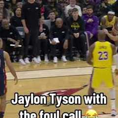 Even LeBron had to laugh 😭