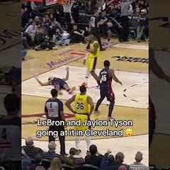 LeBron was getting frustrated 😬