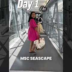 MSC SEASCAPE | Day 1 | Bahamas Cruise | MSC Cruises Sailaway party #msccruises #mscseascape #cruise