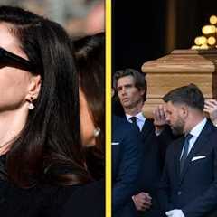 Valentino's Funeral: Anne Hathaway and More Stars Pay Chic Tribute to the Fashion Icon