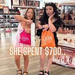 TAKING MY SIS ON A HUGE ULTA SHOPPING SPREE! (we went way over budget)