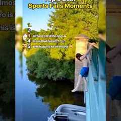 Top 5 Best Sports Fails Moments 🤣 #tiktok #best #sportsfails #fails