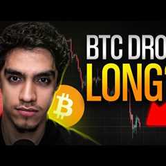 Bitcoin is Crashing (Longing Now??)🚨