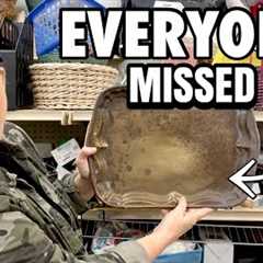 Everyone Missed This at Goodwill | Thrift With Me + Haul