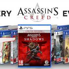 Unboxing Every Assassin's Creed + Shadows (2007-2025)