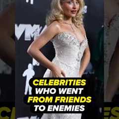 Celebrities who went from friends to enemies...😲#hollywood #celebrities #friendship #shorts