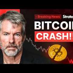 Michael Saylor on Bitcoin Crash & MSTR Stock Drop – BTC Price Analysis