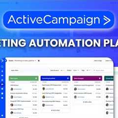 Active Campaign Review - Best Marketing Automation Platform!