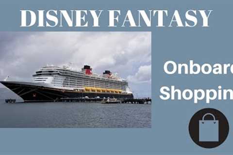 Disney Cruise Vlog/Onboard Shopping/Disney Fantasy