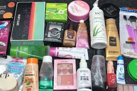 3:06 Minutes ASMR Beauty Products Unboxing | Fast Tapping Scratching & Crinkles | No Talking 