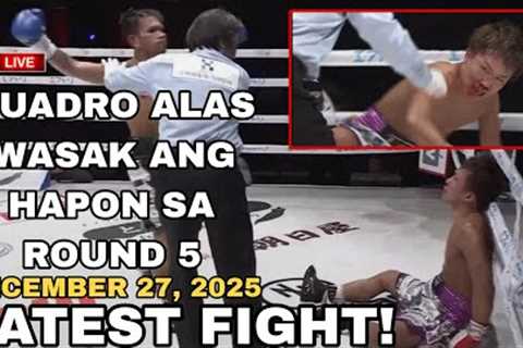 LATEST FIGHT! December 27, 2025 l Alas pinug0tan ang Hapon sa Japan