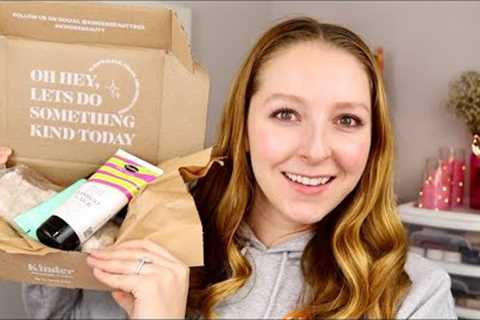 KINDER BEAUTY SUBSCRIPTION BOX UNBOXING | CLEAN, VEGAN & CRUELTY FREE PRODUCTS