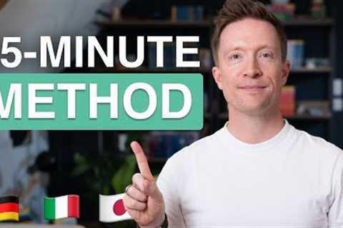 Learn ANY Language with This Simple System (even if you're busy)