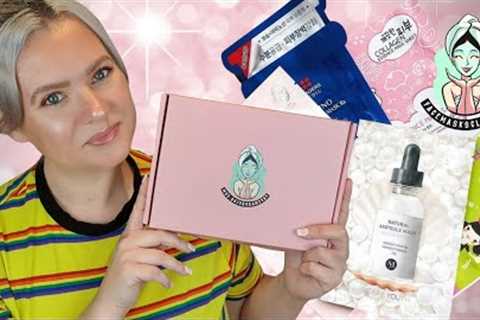 FACE MASKS CLUB K-Beauty Subscription Box Unboxing August 2021 | Clare Walch