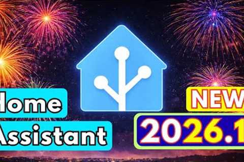 What's NEW In Home Assistant 2026.1 January Release🚀| Home Dashboard, Devices Page, Energy &amp;..