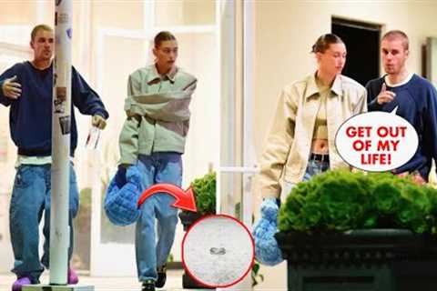 Justin Bieber seen throwing his wedding ring after a heated argument with Hailey Baldwin