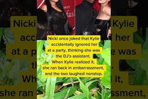 Nicki once joked that Kylie accidentally ignored her at a party #hollywoodbuzz #english #nickiminaj