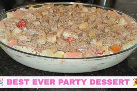 🎉 BEST EVER PARTY DESSERT 🎉 A definitely must try dessert recipe! Simple and Quick to make..