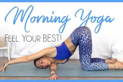 15 Minute Morning Yoga Full Body Stretch To Feel Your Best | Yoga For Overall Health
