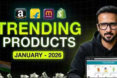 Best Selling Trending Products January 2026 ✅ Ecommerce Business 💼 Amazon, Flipkart & Meesho