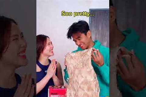 Surprising Him with Terrible Birthday Gifts @davidmatthew_