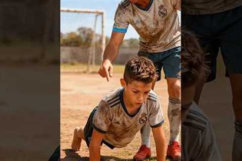 Ronaldo Met His Younger Self — This Changed Everything ⚽🔥 #ronaldo #football