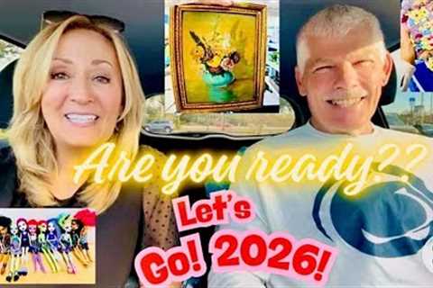 This is the Magic Goodwill! The aisles were CROWDED with buyers! THRIFT with US!!