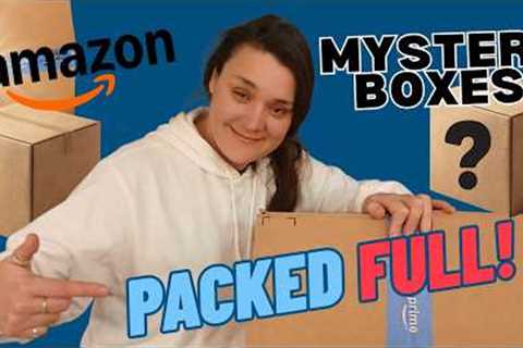 I Bought Two Very Heavy Amazon MYSTERY BOXES for $100