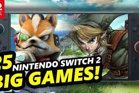 25 CRAZY Nintendo Switch 2 Predictions for 2026 !
