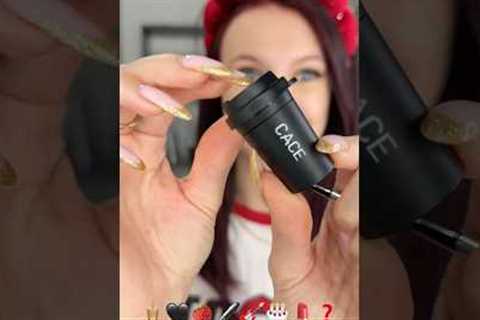 Testing WEIRDEST Beauty Products😳 #makeup #beauty #asmr #unboxing #cosmetics