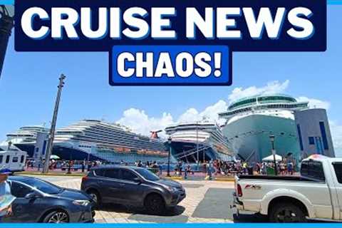 CRUISE NEWS: Travel Chaos Impacts Cruises, Weather Rocks Cruise, Carnival Issues Advisories