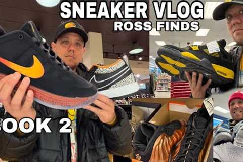 Sneaker Addict Shopping Vlog (Nike Book 2,Insane Ross for Less Finds &amp; More)