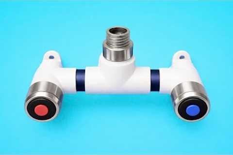 Few people know about this technique! great idea using PPR and PVC pipes.