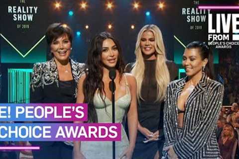 Kardashians Thank Fans After Keeping Up Win at 2019 E! PCAs | E! People’s Choice Awards