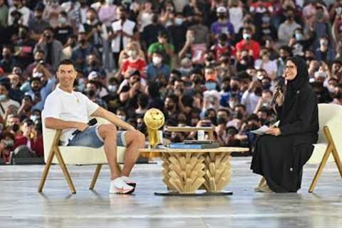 Cristiano Ronaldo 🇵🇹🐐 visits Expo 2020 Dubai (inspirational)