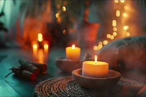 Candlelight and relaxing music can help reduce stress and anxiety and promote mental healing.