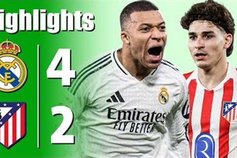 Real Madrid vs Atletico Madrid 4-2 - All Goals &amp; Highlights - 2026