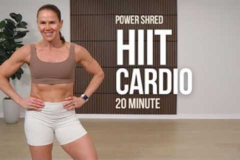 New Year Workout Challenge Day 3: 20 Min HIIT Cardio NO REPEATS Power Shred