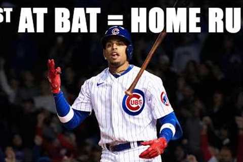 Every MLB Rookie to Homer in Their First Plate Appearance (2021–2025)