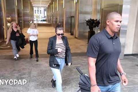 Selena Gomez heads  to lunch at NOBU in  Manhattan