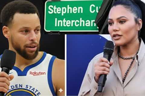 Davidson Honors Stephen Curry With Highway Exit — What Ayesha Did at Ceremony Left Him CRYING