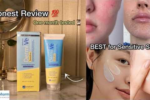 Moisturizer for dry skin | Jenpharm moisturizer review | DermiVe sensitive moisturizer #dryskin 