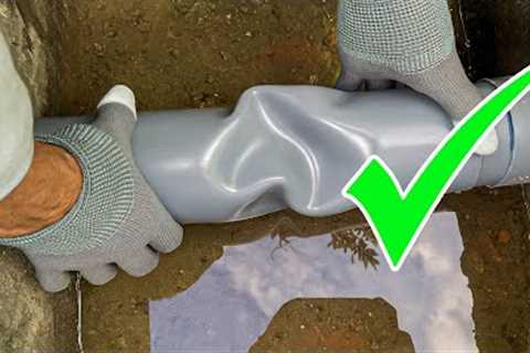 Amazing Plumbing Fix Invented by a 65-Year-Old Plumber! Super easy