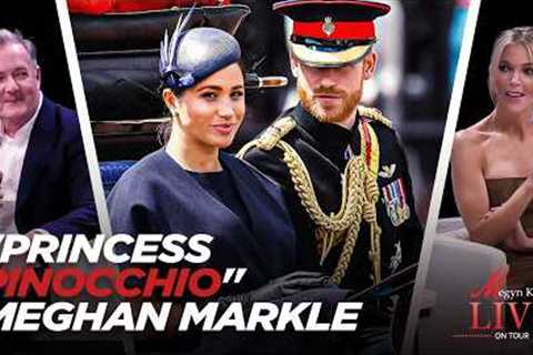 Piers Morgan Unloads on Princess Pinocchio Meghan Markle and Her Half-Wit Husband Prince Harry
