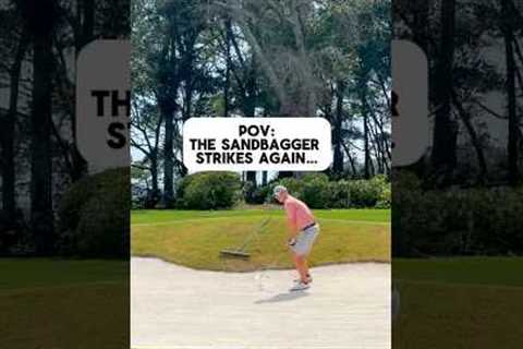 We all know a sandbagger #golf #golfswing #golfing #golfer #golflife #fun #friends #sports