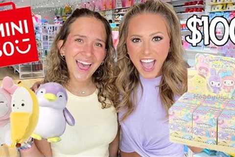 Shopping at MINISO for the FIRST TIME with a $100 BUDGET 🛍😱 #trend #shopping #miniso #toys..