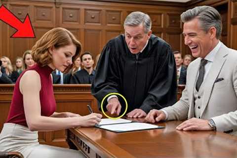 She Agreed to the Divorce Calmly — Then the Judge Discovered the Hidden Ownership...
