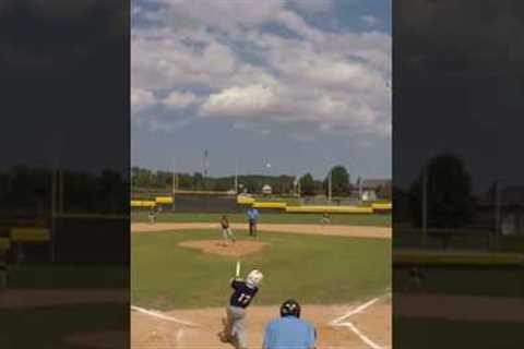 Kid hits TWO home runs in ONE at bat
