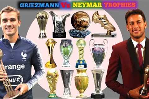 Neymar Jr Vs Antoine Griezmann All Trophies &amp; Awards. Antoine Griezmann Vs Neymar Jr All..