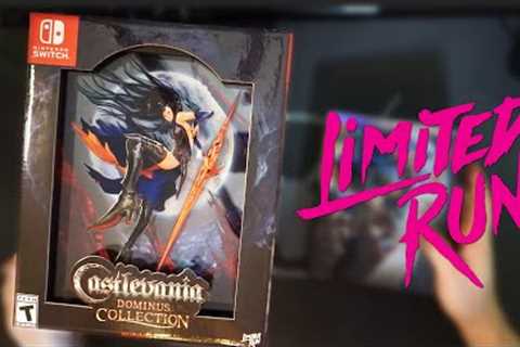 Castlevania Dominus Collection Collector's Edition Unboxing [Limited Run Games]